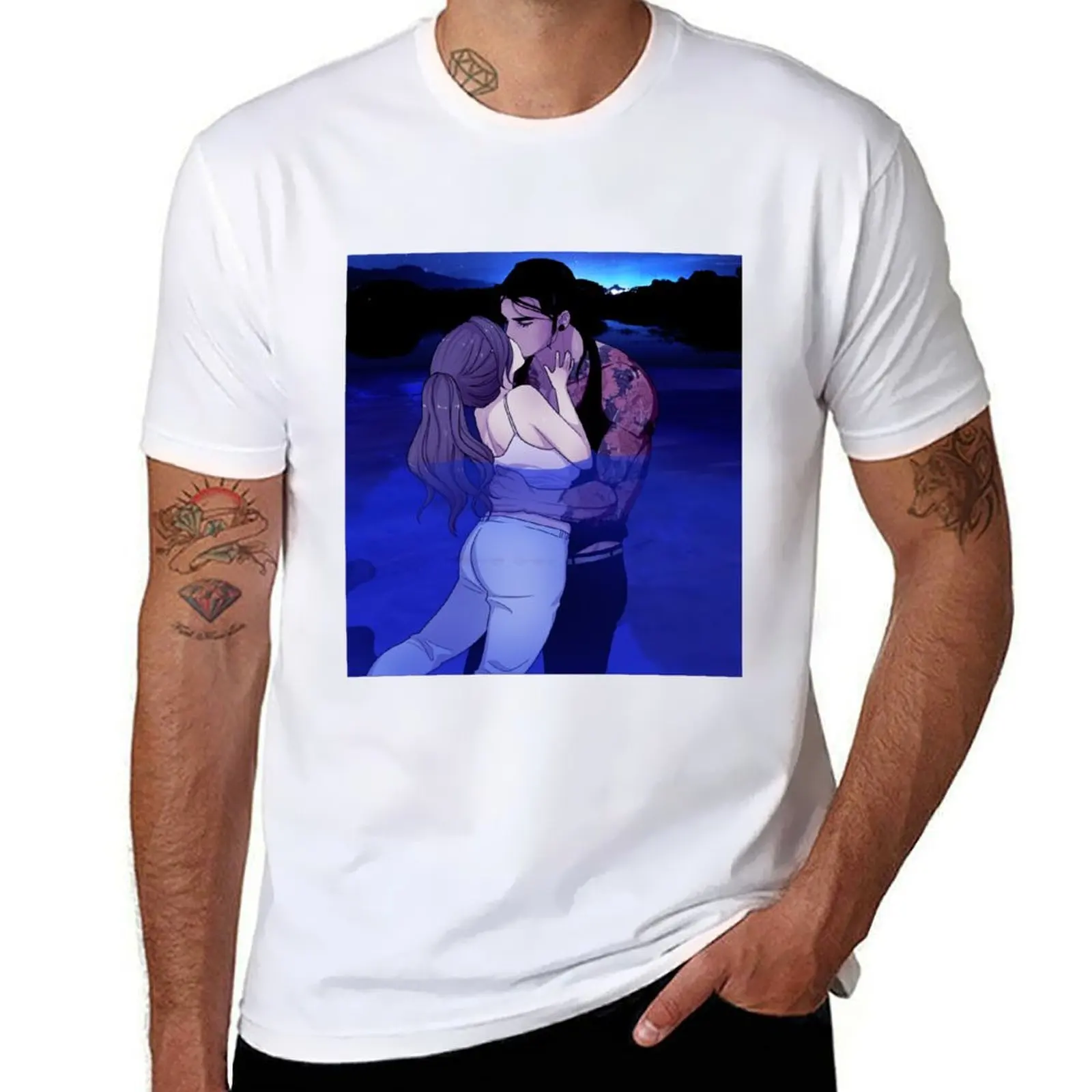 

Ep 76 Water Rendevous T-Shirt t shirts for man graphic vintage anime tshirt T-Shirt