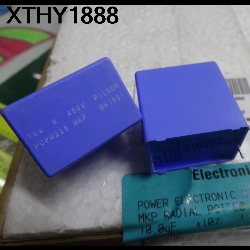 

2PCS MKP 10uf 450v 106 Film Capacitor 28MM