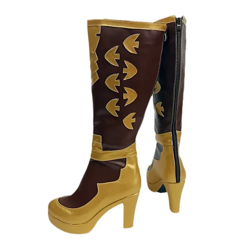 

Anime Game Arknights Skadi the Corrupting Heart Cosplay Shoes Boots Halloween Party Costume Accessories Custom Made6;d'3,h'7.b;