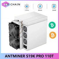 Antminer S19k Pro 110Th/s BTC Miner 2760W SHA-256 Bitcoin Miner Antminer S19Kpro ASIC BTC Mining Than S19PRO Avalon A1246