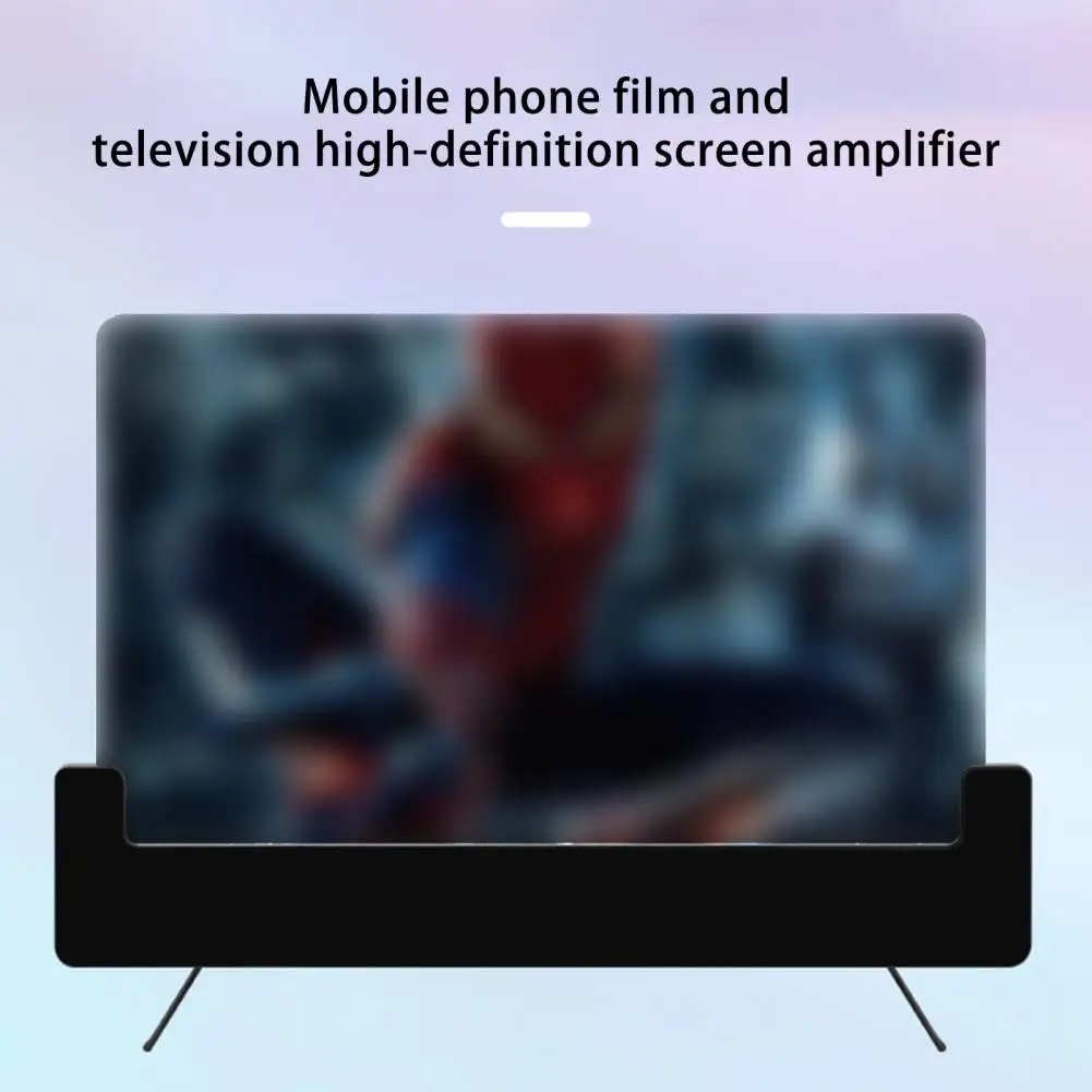 7 Zoll Handy Bildschirm Lupe Falten HD Video Verstärker Stand Films piel Vergrößerung Telefon halter Lupe Telefon