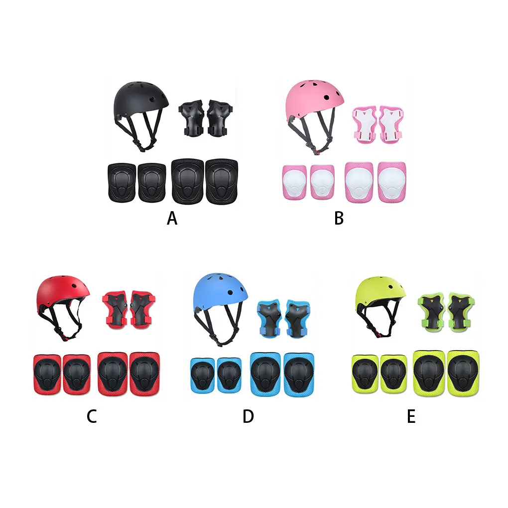 Riding Helmet For 6-12-Year-Old Kids With Good Sweat Wicking Capability Professional Children’s Helmet Protection Set