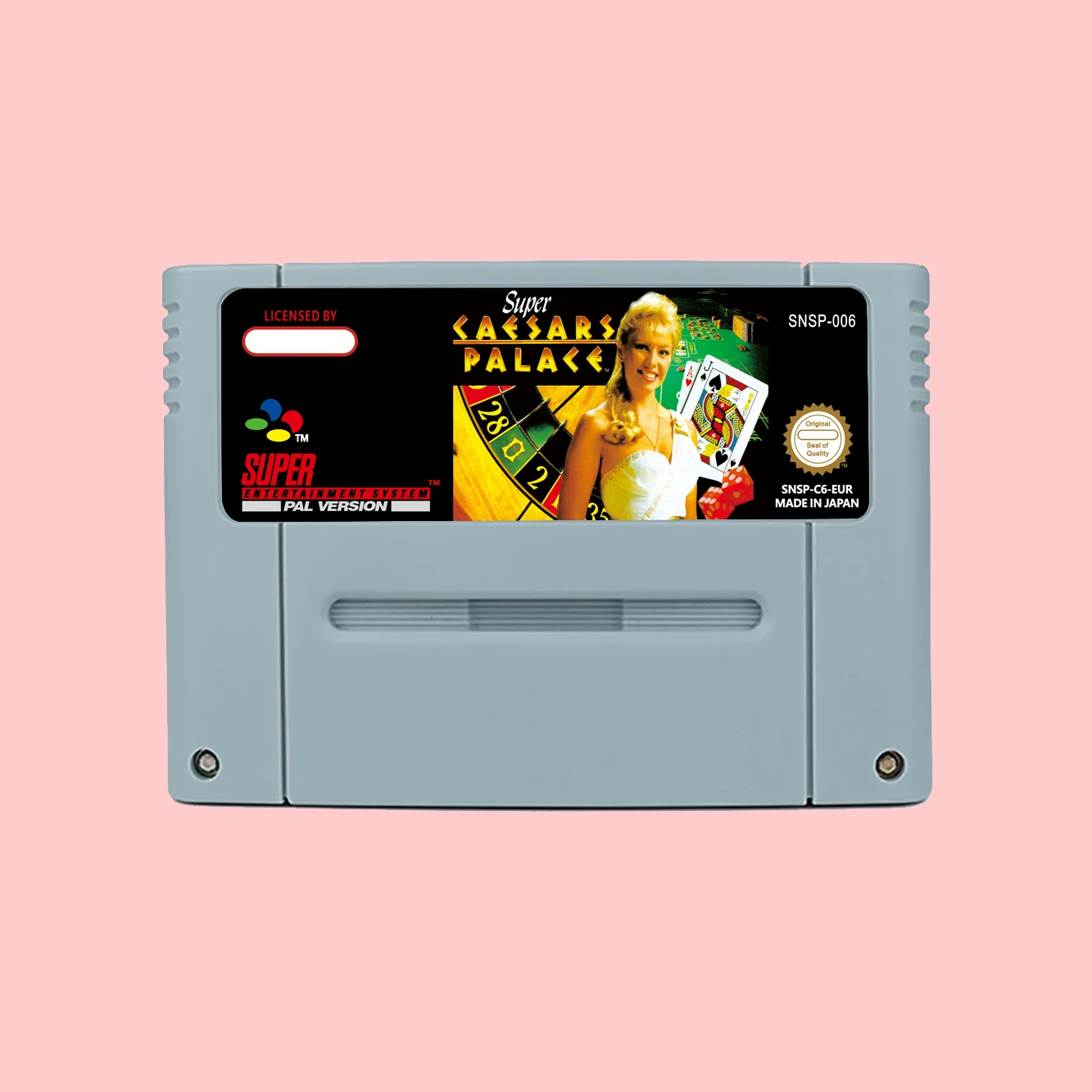 Super Caesars Palace Action Game Cartridge For SNES 16bit NTSC PAL USA EUR Video Game Consoles