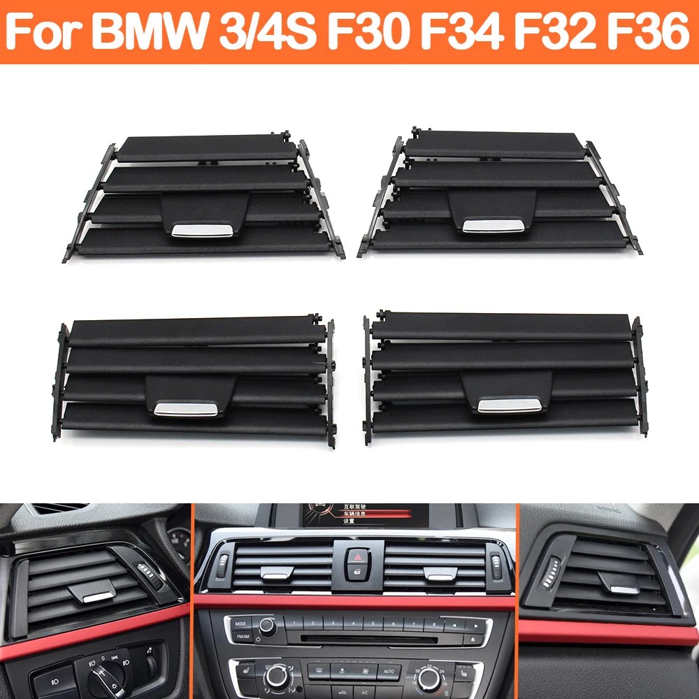 

Dashboard Front Left Right Rear Air Conditioner AC Vent Grill Outlet Repair Kit For BMW 3 4 Series F30 F34 F32 F33 F36 F80 F82