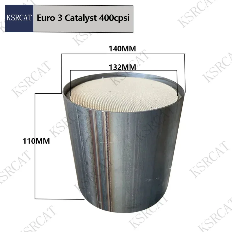 

Europe 3 Universal 400 Catalyst Cell 140*110MM High Flow Catalytic Converter Ceramic Universal Car Catalytic Converter