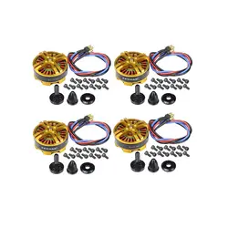 4PCS Multi Rotor Helicopter part 4108 3-6S 380KV 580KV 720KV Disc Type Multi Rotor Brushless Motors