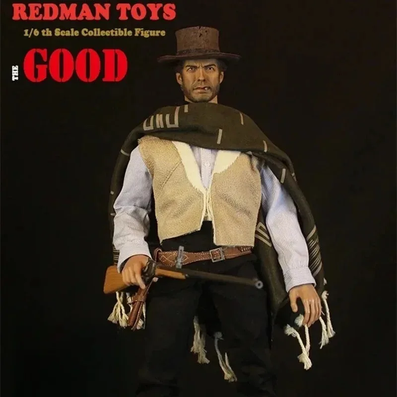 

Коллекционная фигурка REDMAN TOYS 1/6 Scale RM042/044: Мужской солдат-ковбой (Хороший парень), 12 дюймов, полный комплект, модель игрушки