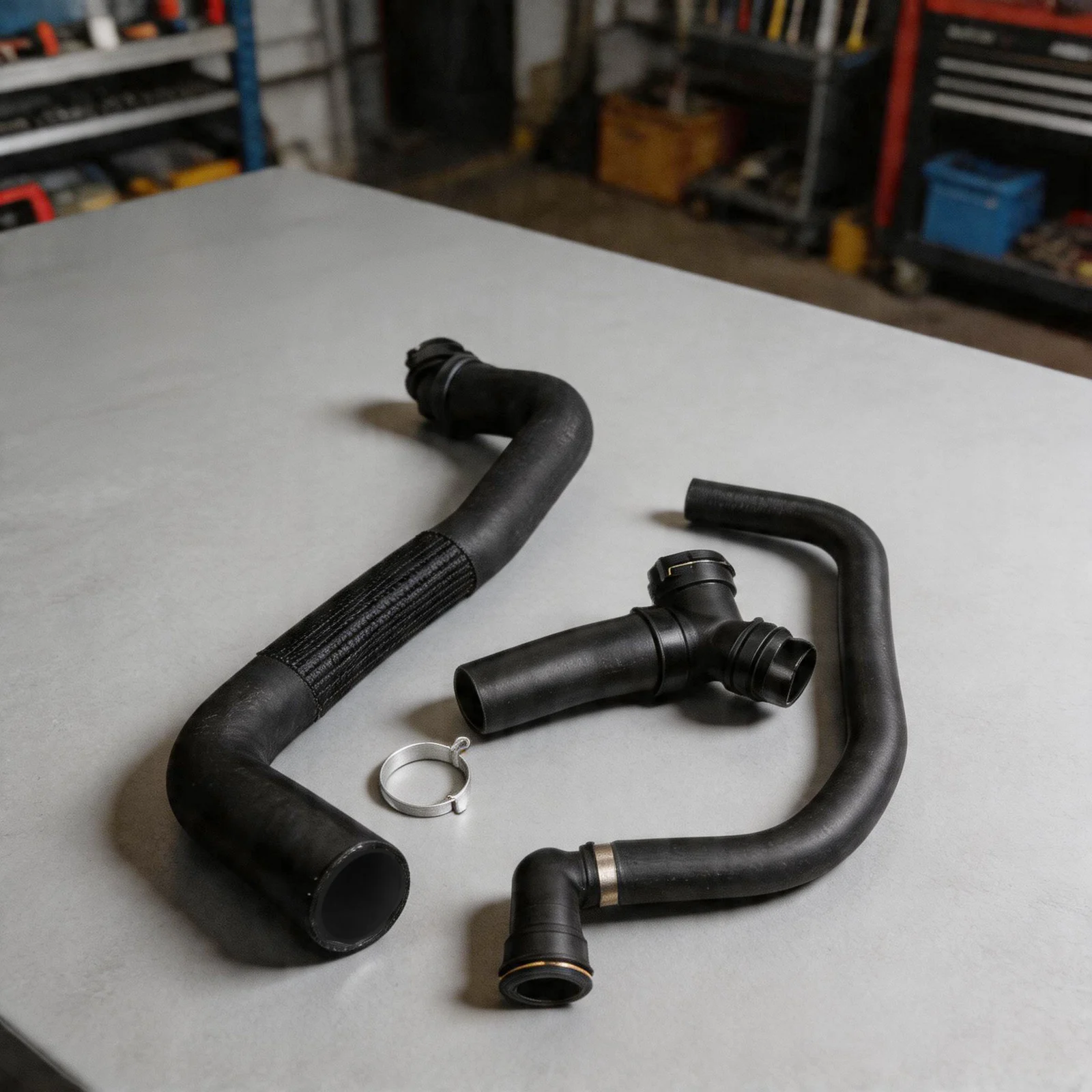 For Ford for f150 5.0L 2011-2020 Radiator Hoses As Picture Shows Automotive Radiator Hose Kit New Specifications