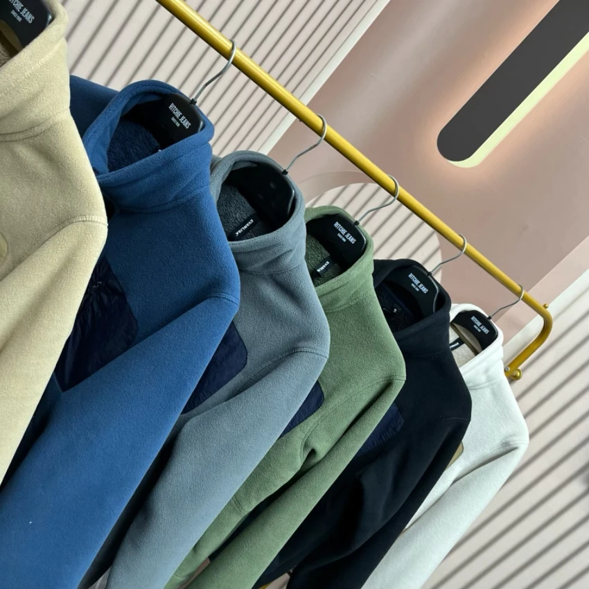 

Pampa& Couples Fce Lined Thiened Stand Collar Jaet Casual Outdoor Sports Coat Comfortable Warm Polyester Fiber