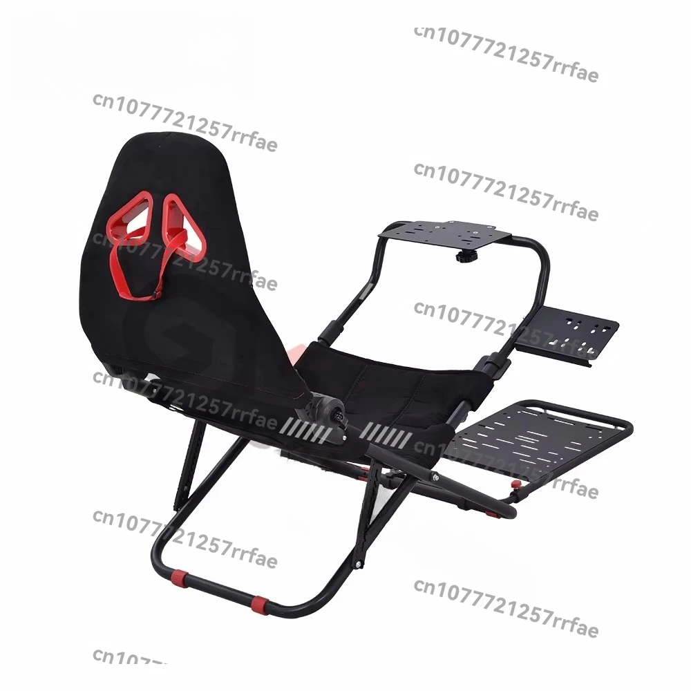 

Adjustable driving racing emulator cockpit game seat shift foldable