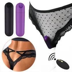 Wireless Mini Bullet Vibrator For Women Remote Control Powerful Vibrating Egg Clitoris Stimulator Female Sexy Panties Sex Toys