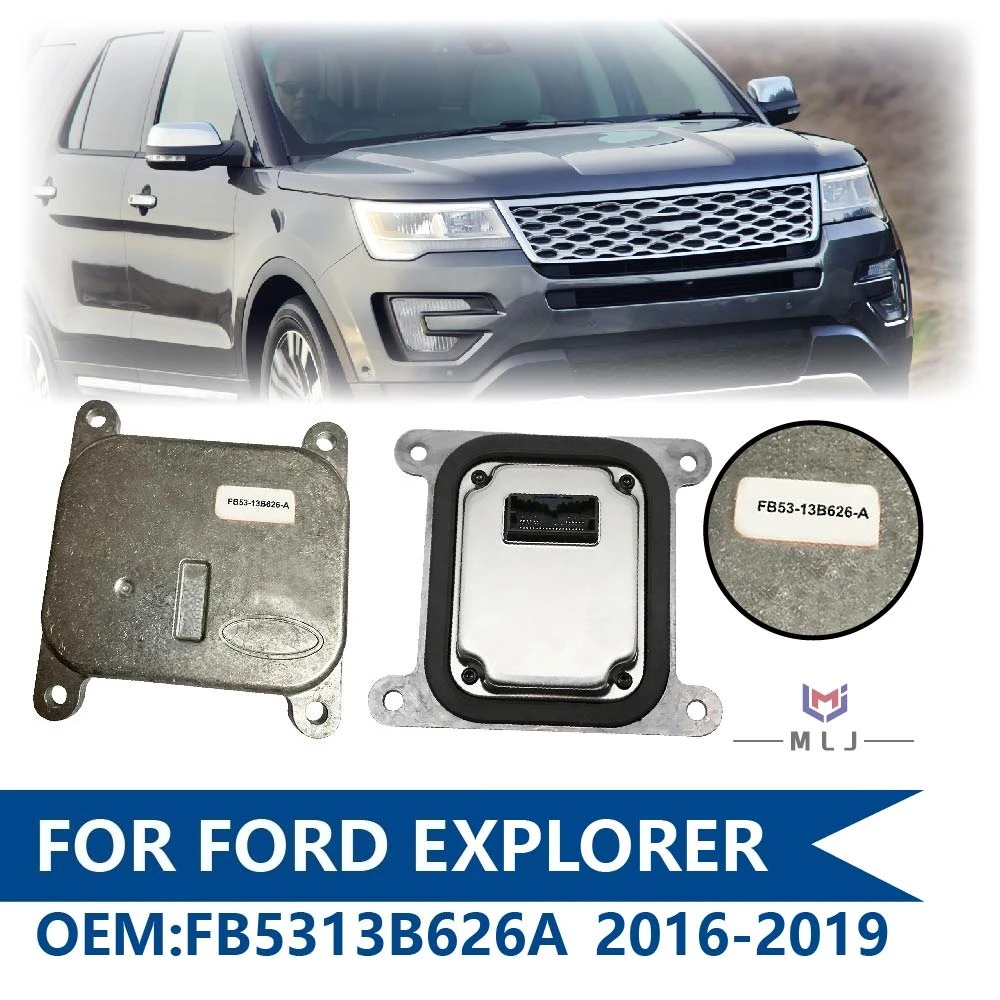 

FB5313B626A For Ford Explorer 2016 2017 2018 2019 LED DRL Driver Module FB53-13B626-A Angel Eye Ballast Module Car Accessories