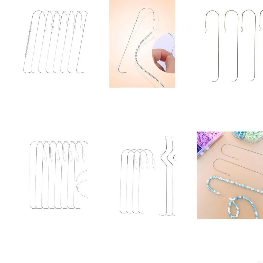 

Stainless Steel Curved Beading Needle for Professional Jewelry Making and Craft