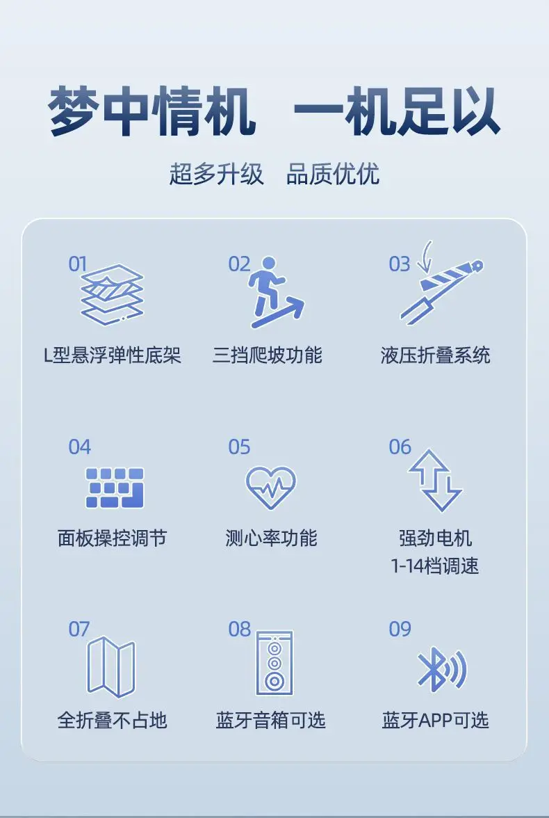 Treadmill, widening, good things to share, highly recommended