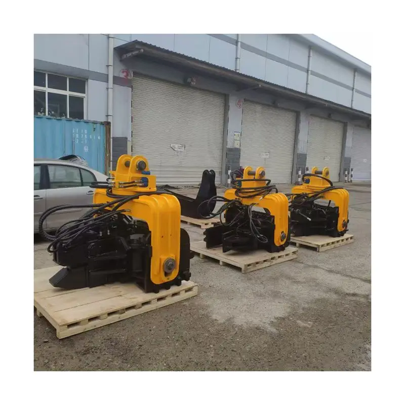 เครื่องตอกเสาเข็มแบบสั่นสะเทือน DEKAI DKP 15-40 ตัน พร้อมมอเตอร์/แบริ่ง สำหรับเสาเข็มคอนกรีตและเหล็ก ผลิตโดยตรงจากโรงงาน