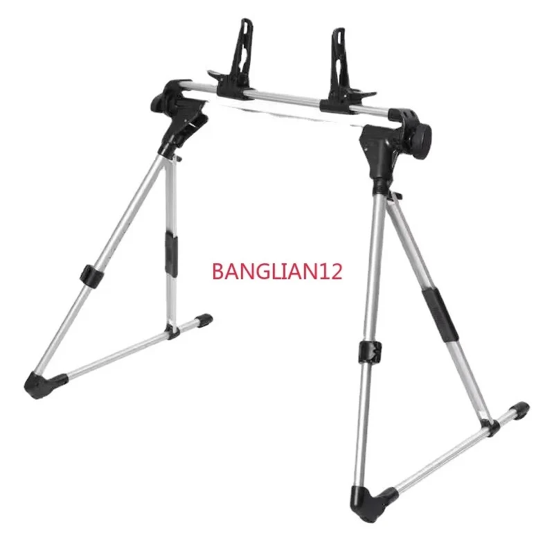 Tablet computer bracket, bedside lazy folding aluminum alloy bracket