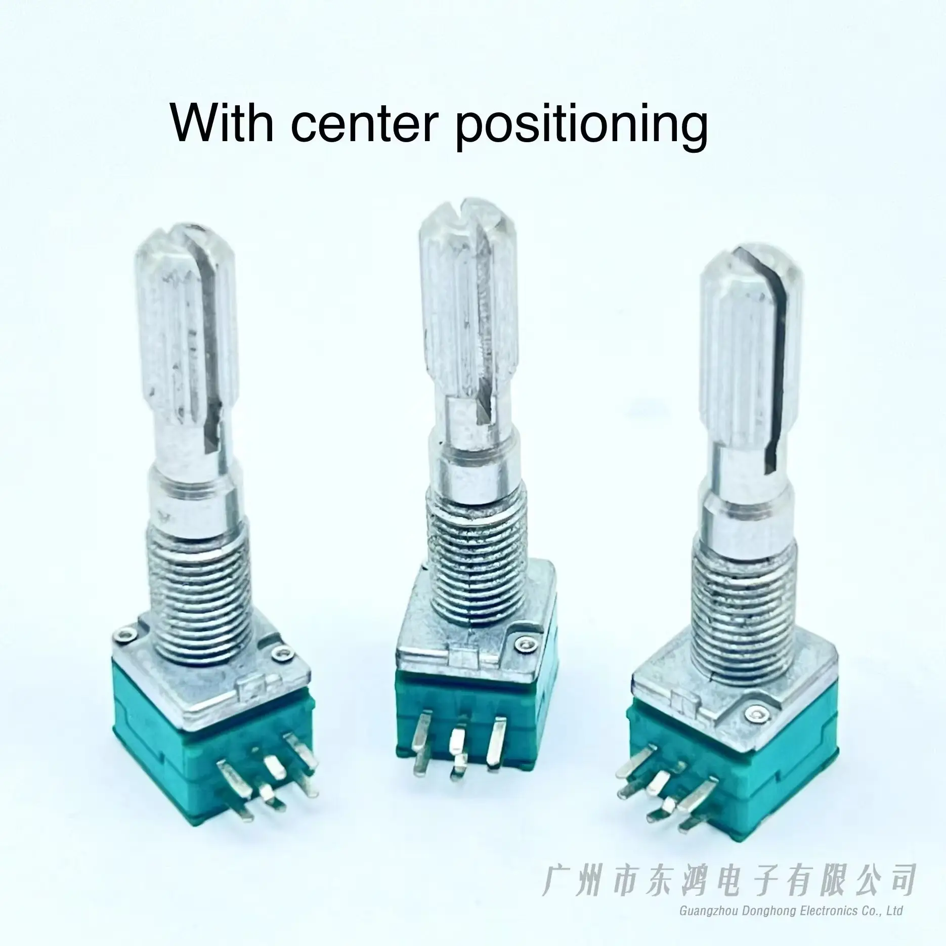 1 PCS RK097 precision potentiometer with midpoint duplex B10K volume potentiometer
