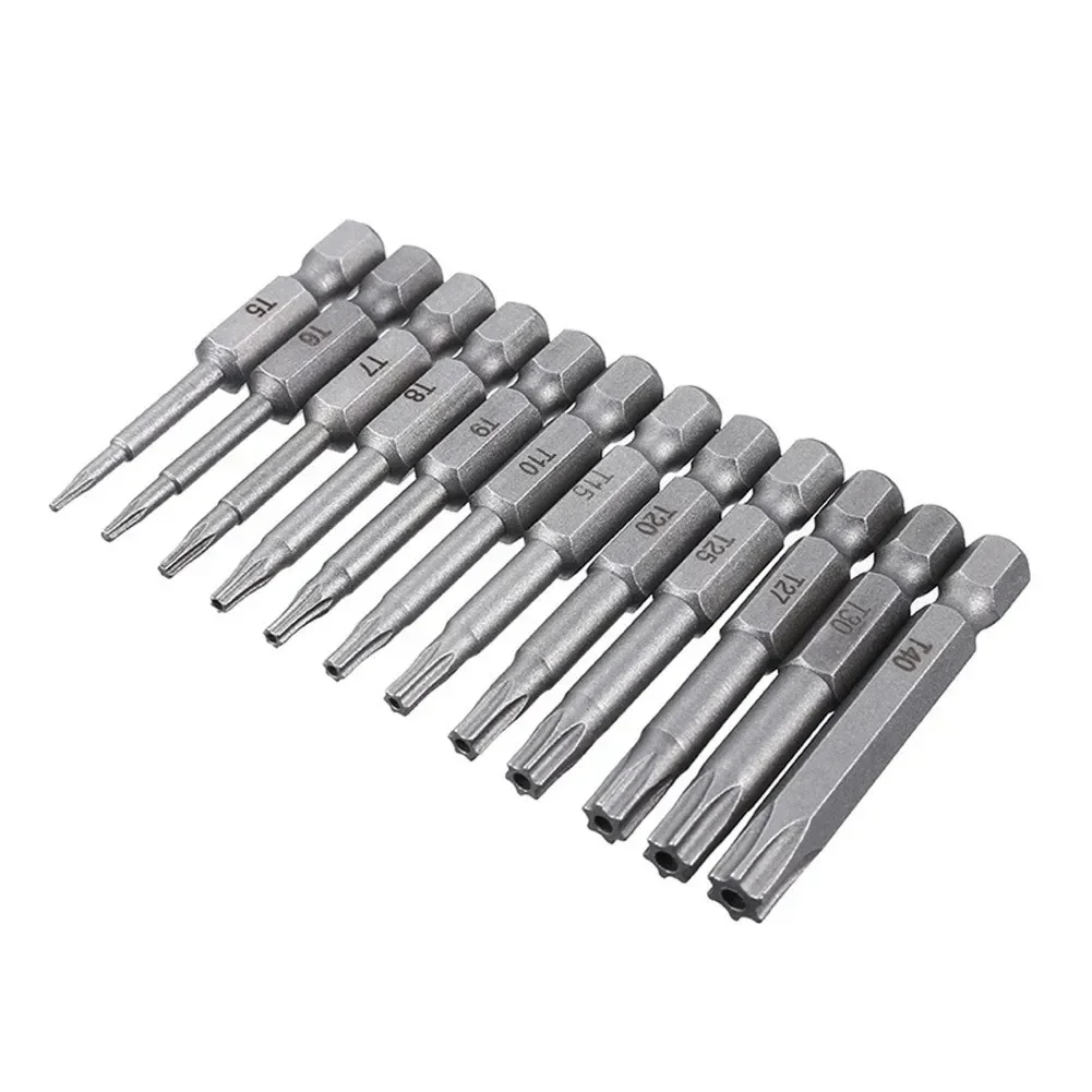 1pc Alloy Steel 50mm Long Torx Screwdriver Bit 1/4\