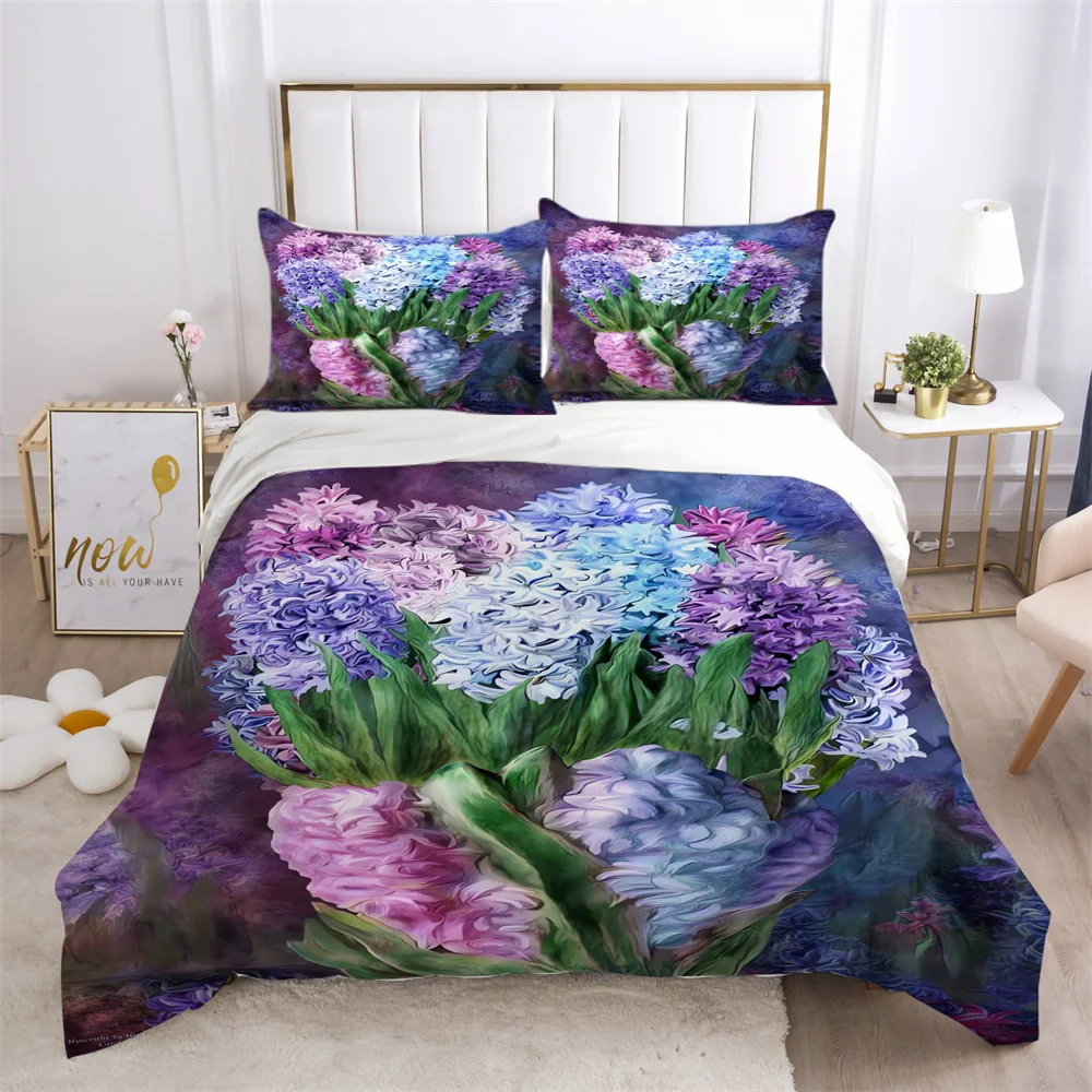 3D Flowers Bedding Set Luxury Comforter Cover Bedroom Duvet Cover Child Adult Bedspread