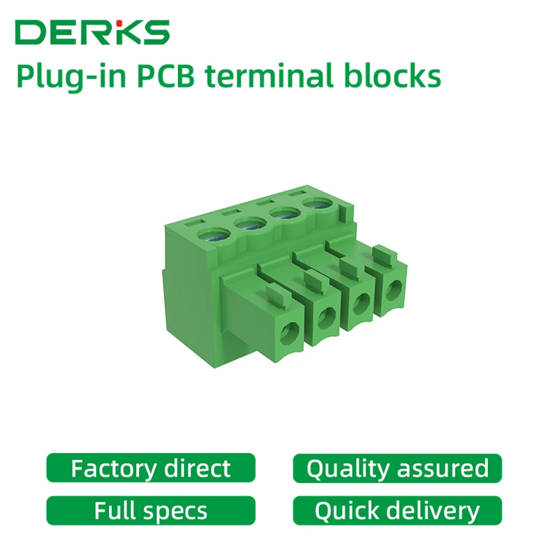 Factory direct sale solderless butt plug-in terminals DERKS  YC420-381 Male