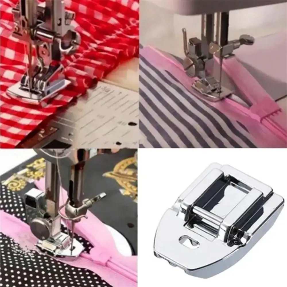 Zinc Alloy Invisible Zipper Foot Domestic Machine Parts Multifunction Upper Zipper Foot Sewing Accessories Sewing Machine