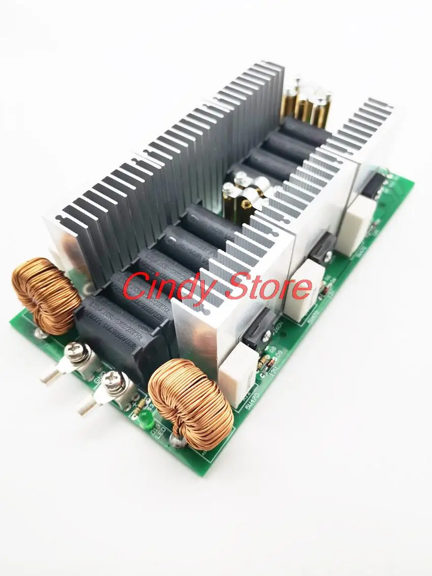 3000W 50A Tapless 6-tube ZVS High Frequency Induction Heating Machine Quenching Module DIY Kit