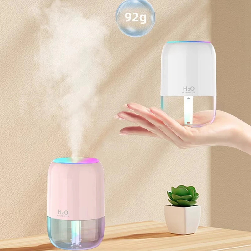 Aromatherapy Diffuser Atmosphere Light Fragrance Intelligent Spray Colorful For Car Home-A