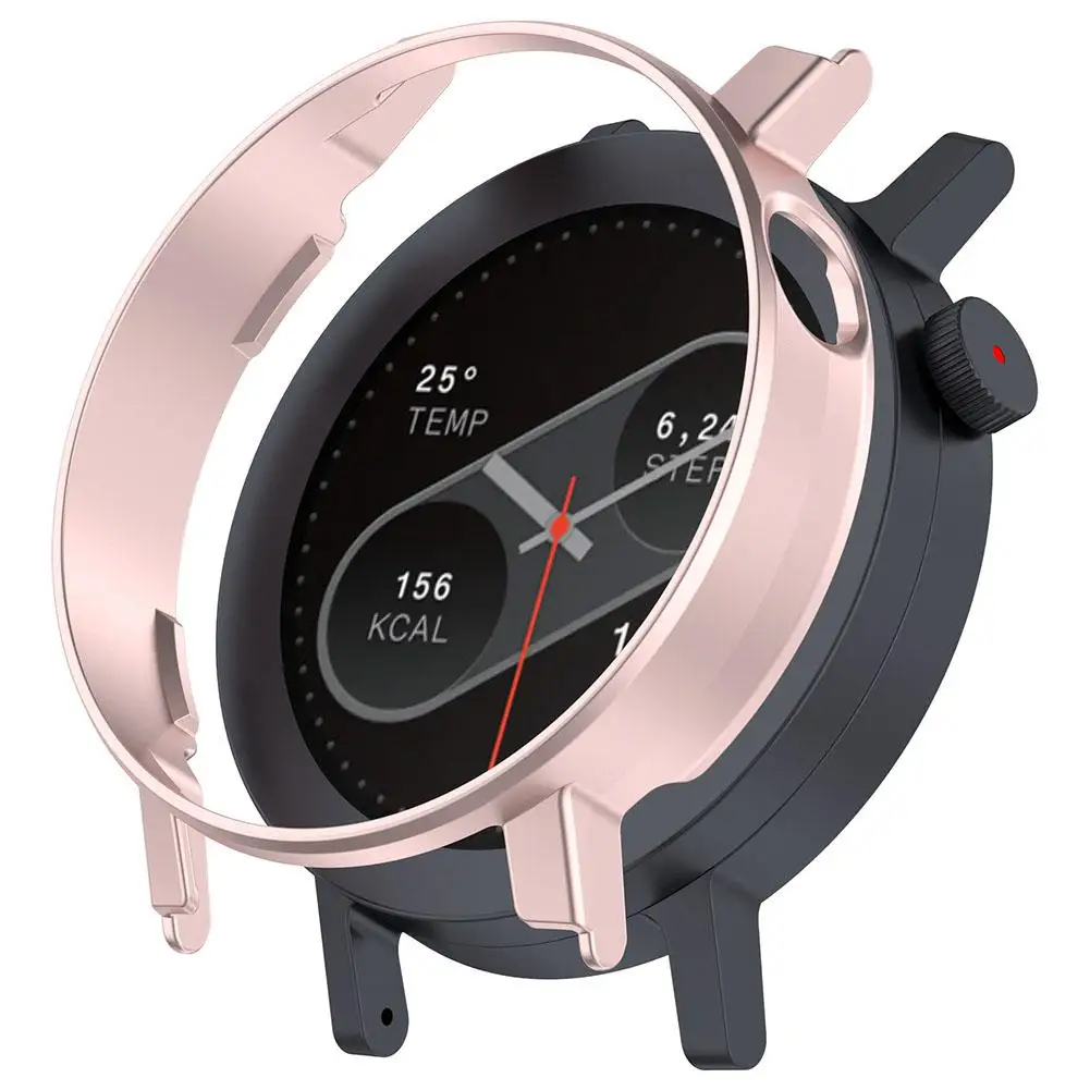 PC Hollow Bumper Case For CMF Watch Pro 3, Transparent Shockproof Hard Protective Cover Frame Anti-Scratch Shell