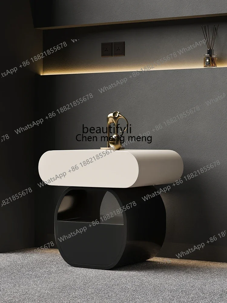 zS173z54Paint Bedside Table Italian Solid Wood Niche Cream Style Minimalist Designer Modern Bedroom Multifunctional Locker