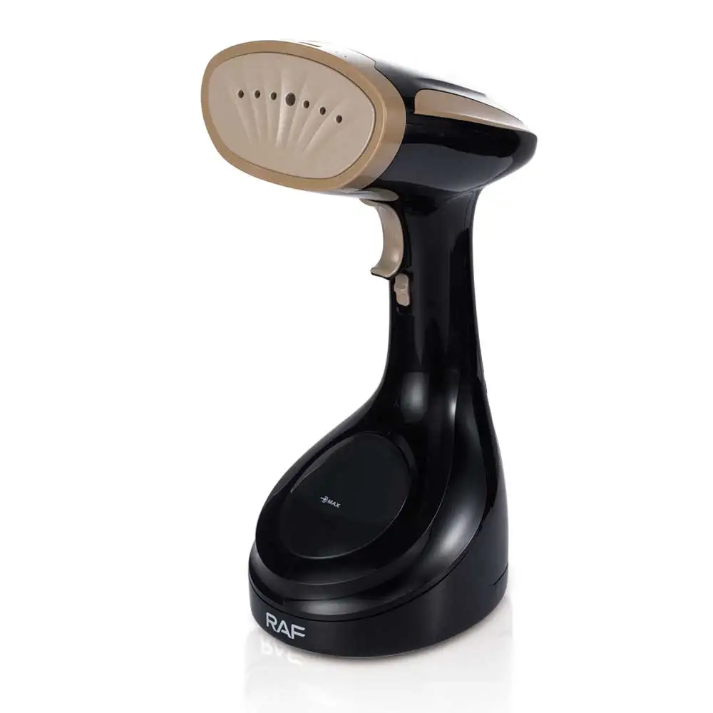 مُبخّر ملابس محمول باليد بقوة 1700 وات مع بخار مستمر ومخرج كبير 2 في 1 للكي المستقيم والمسطح لإزالة التجاعيد السريع #2