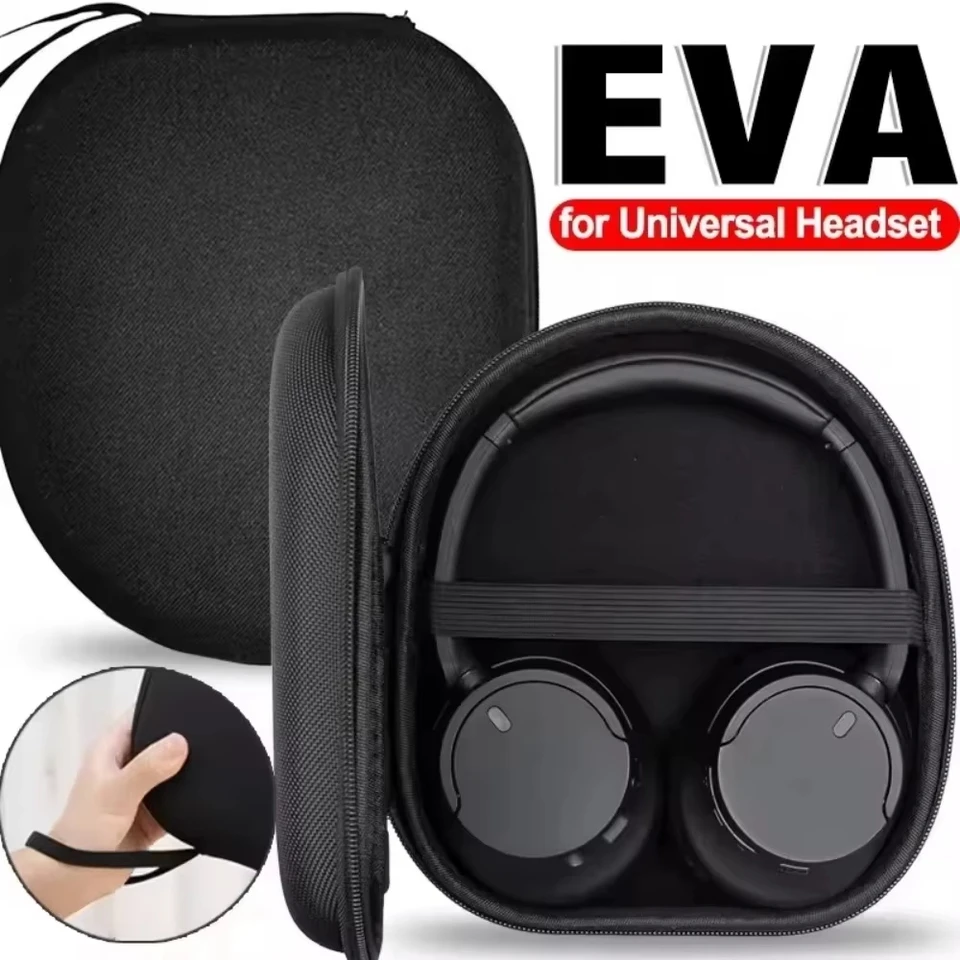 EVA Carrying Headphone Case Headset Travel Bag for Sony MDR-ZX100