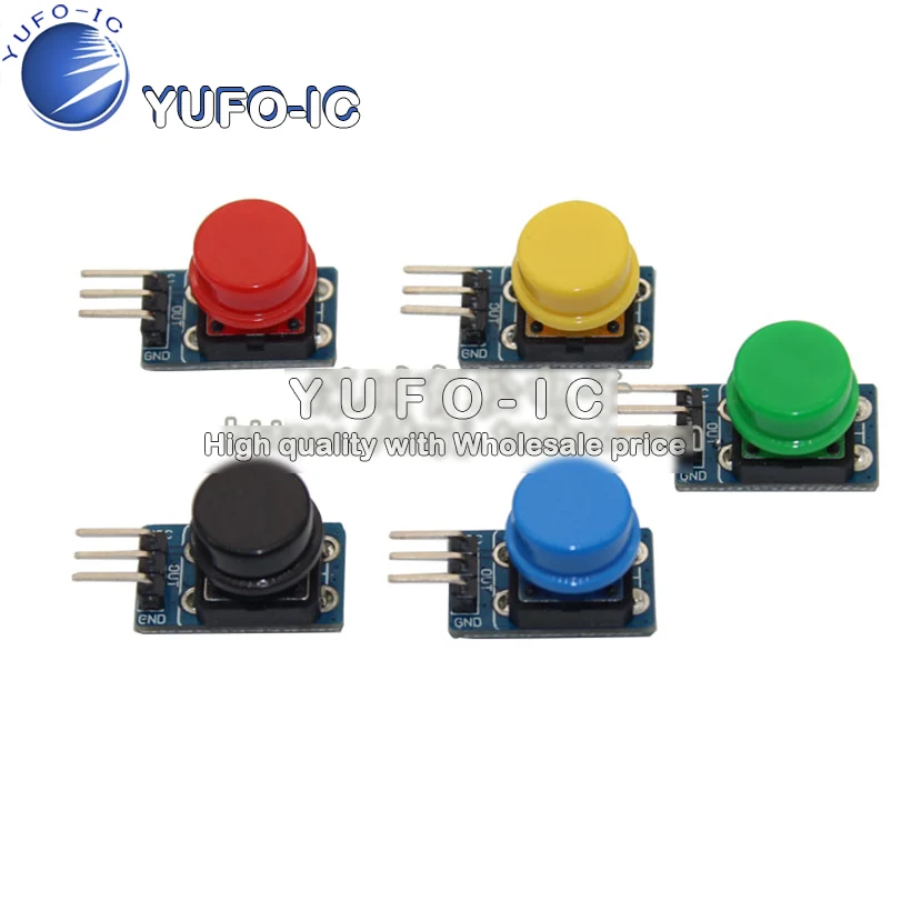 Rebounding Electronic Building Blocks Big Keys Module Button Module Five Colours Suit