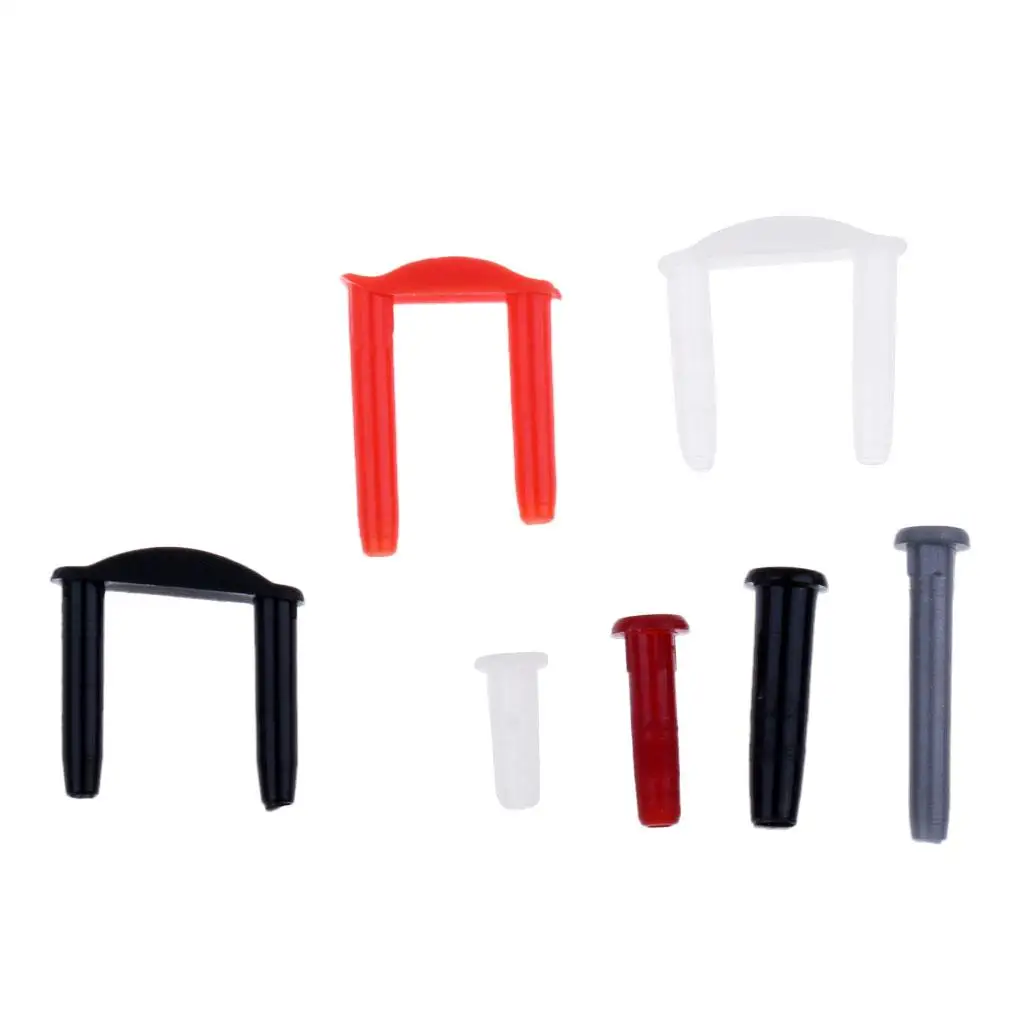 Badminton Racket Grommets High Quality Nylon Eyelets Racquet String Guard Set for Daily Practice