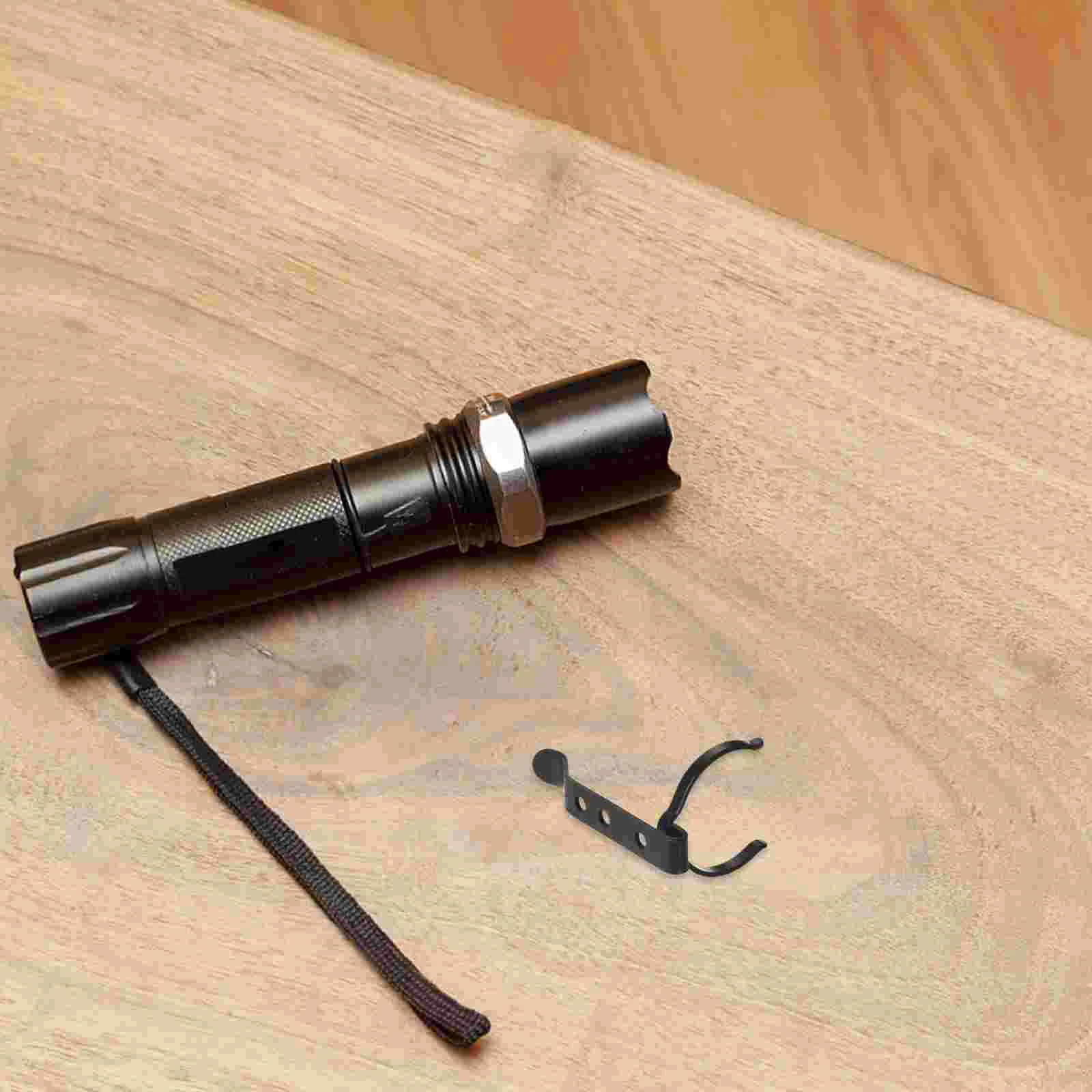 Waistband Convenient Flashlight Clamp Flashlights Small Clip Belt Fixing Bracket