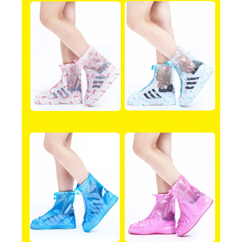 

Waterproof Rain Boot Cover Rainproof Overshoes Covers for and Snow Boots Protectors Rainy Day Reusable