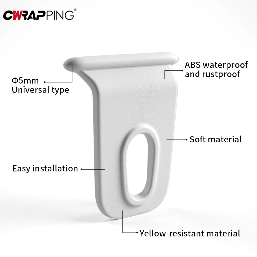 5/10 قطعة شماعات معطف الثقيلة شفط الكؤوس متنقل Rv أجزاء وملحقاتها خيمة تحديد السنانير أدوات العربة قافلة #3