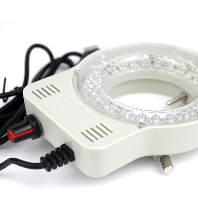 USB LED Ring Light Illuminator Lamp Industry Monocular Binocular Trinocular Stereo Video Microscope Lens Camera Magnifier