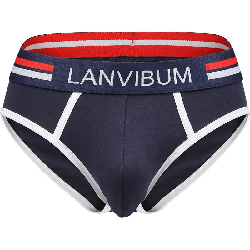 

2025 Men's Summer Underwear Triangle Pants Breathable Mid Waist Comfortable Fabric High Quality