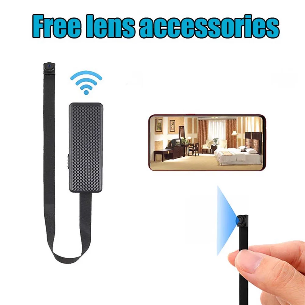 1080P Cameras WiFi Wireless Cameras Portable Pocket Cameras With Motion Detection For Home Security