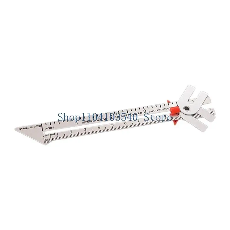 

02DC Sew Ruler Seaming Gauges Patchworkquilting Adorors Rule Ruler SizerHelper Slidings