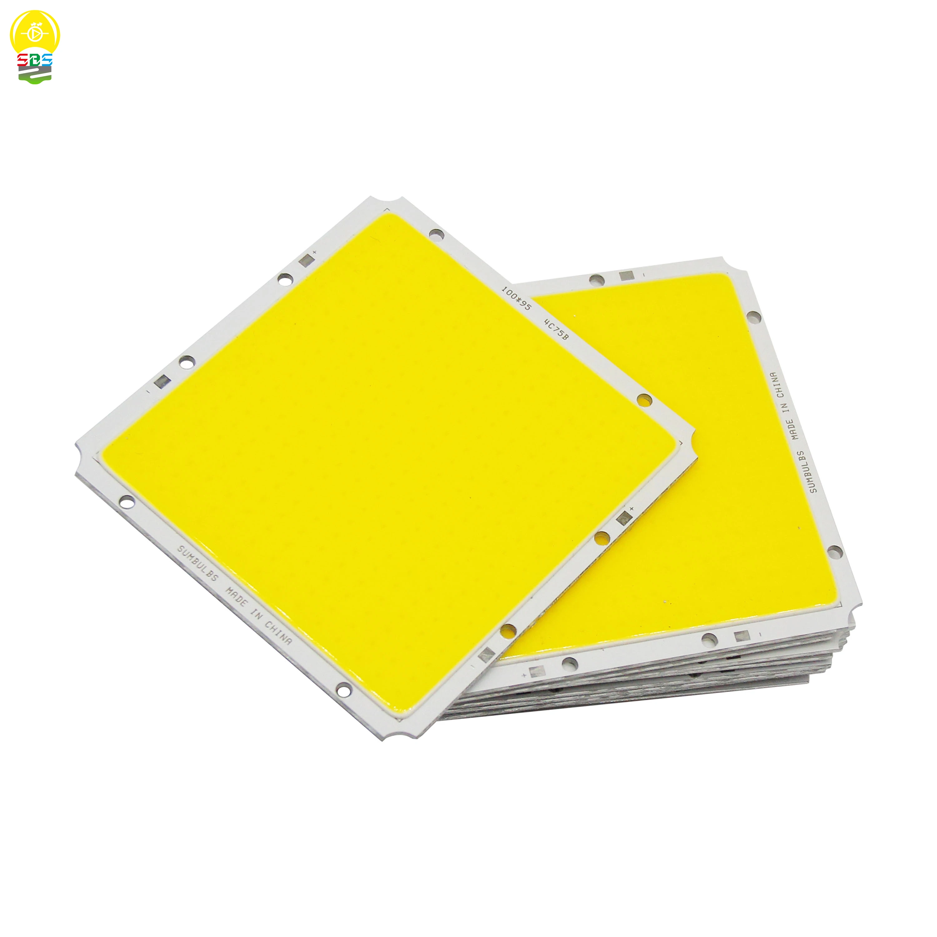 

Manufacturer 100x95mm Square COB LED Panel Light 12V Input 50W 5000LM Ultra Bright Lighting Source for Indoor Outdoor DIY Lamp