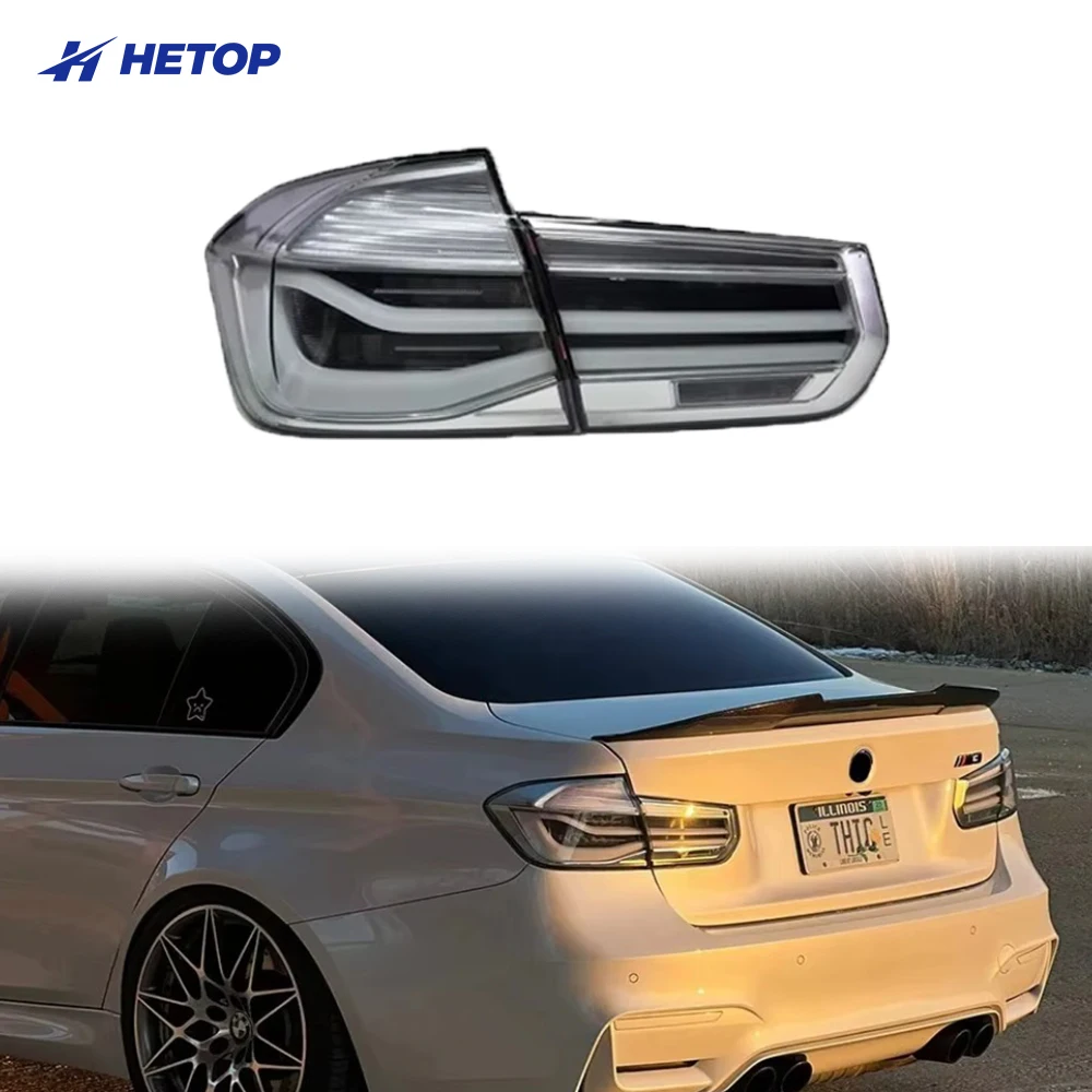 

Светодиодные задние фонари Hetop для BMW 3 серии F30 F35 F80 M3 2012-2018, задние фонари, противотуманные фары, указатели поворота, комплекты световых модулей