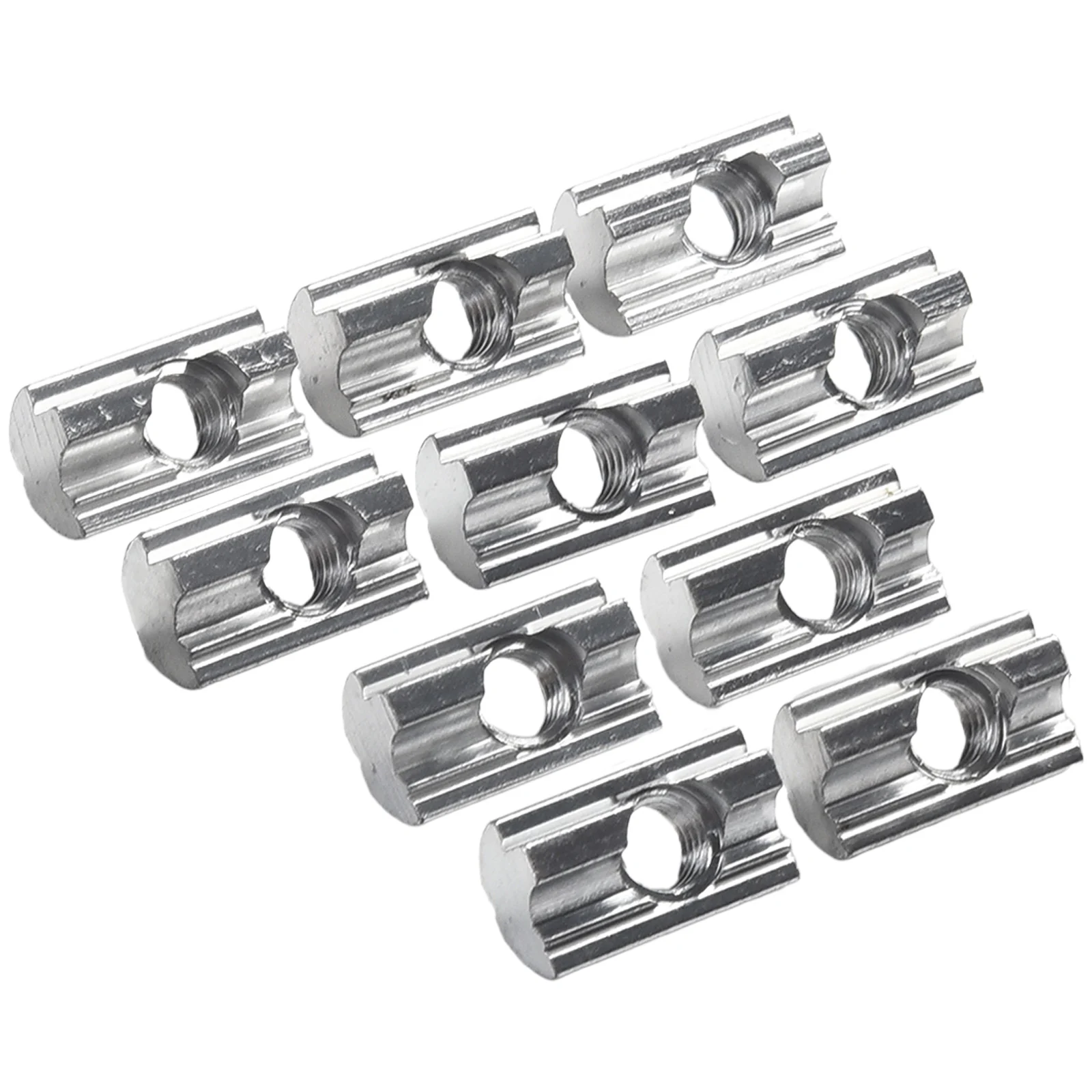 Sliding Ball Sliding Block Aluminum Sliding Block Durbale M8 Thread Stainless Steel For 40x40 And 40x80 Profiles