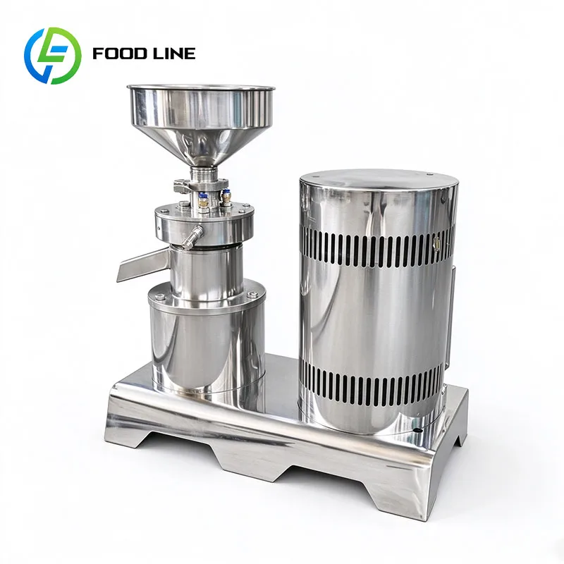 Colloid Mill Machine Paste Grinder Tahini Maker Peanut Butter Sesame Paste Fruit Jam Customized
