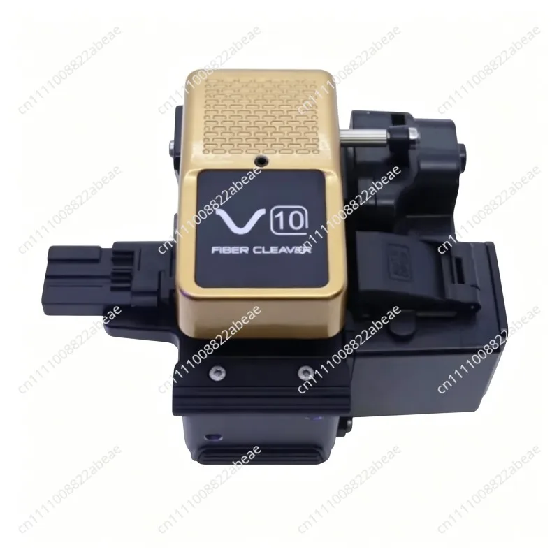 Original V10 Fully Automatic Fiber Optic Cleaver One-step FTTH Cutting Knife Press Fiber Cleaver V10 with Fiber Scrap Collector