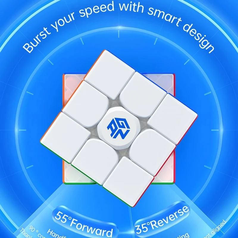 لغز مكعب سحري احترافي ، لعبة هدية للأطفال ، GAN356 ، RS2 ، 3x3x3 ، 3x3