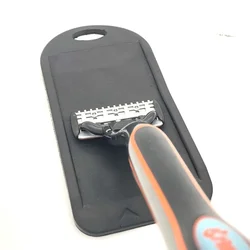 Affilacoltelli per rasoio da barba estendi la vita delle lame di rasoio strumento per la rasatura in Silicone Cleanner Safety Barber Men accessori per la rasatura