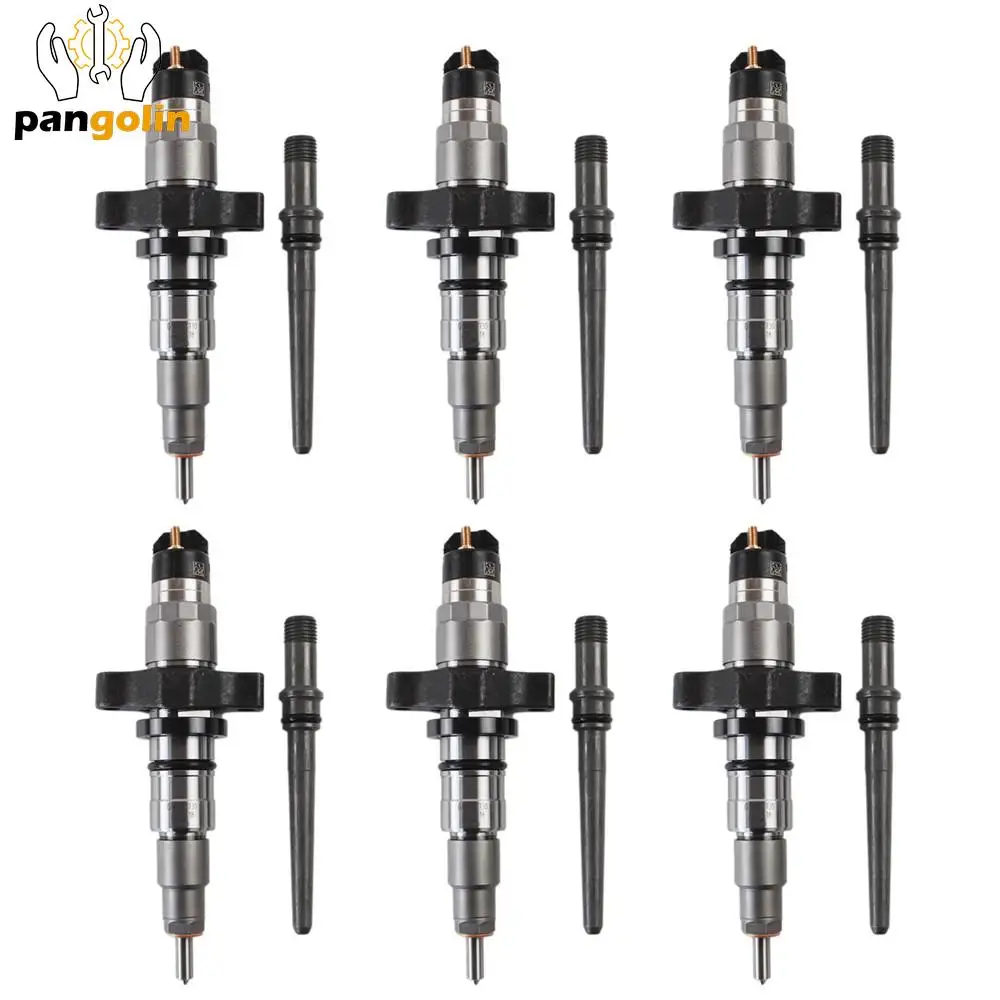 

6pcs 35-81314ard 0445120032 0445120238 Diesel Fuel Injectors For Late 2004 2004-2009 Dodge Ram Cummins 5.9l Car Accessories