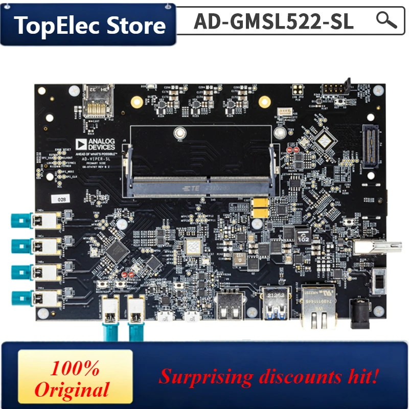 TopElec AD-GMSL522-SL GMSL Carrier Board - High-Speed Video Interface Development Board Compatible with Jetson Xavier NX SoC