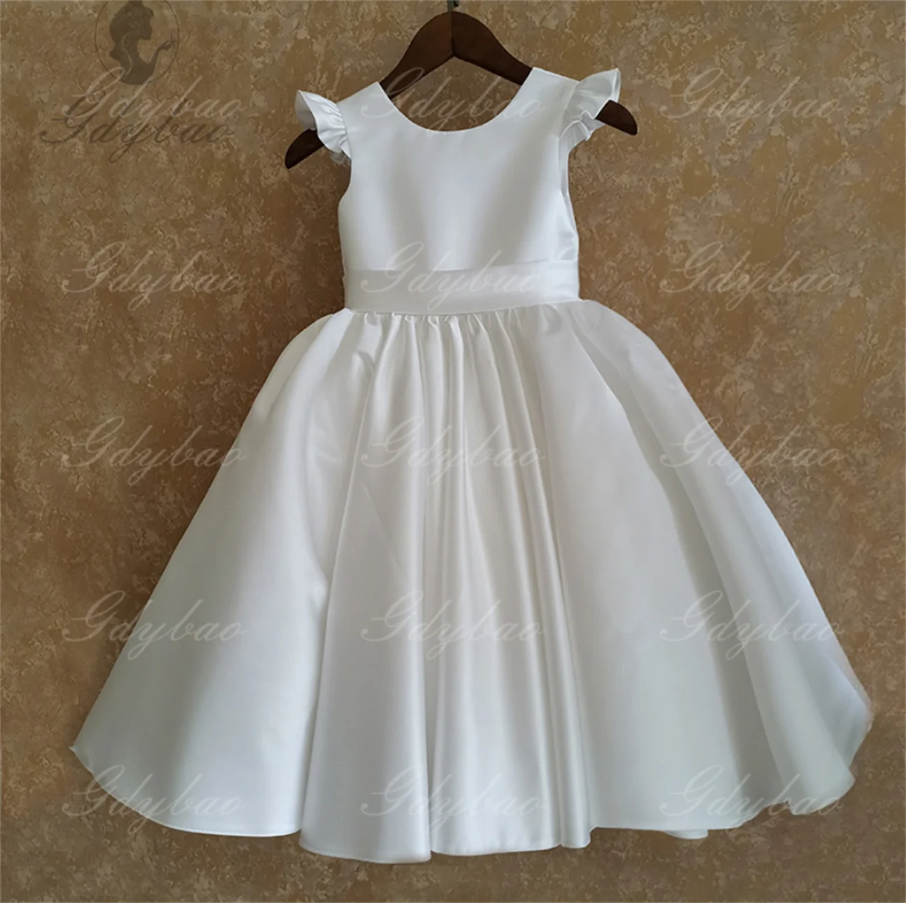 Flower Girl Dress for Children, Birthday Party, Casamento, Primeira Comunhão, Cerimônia, Noite